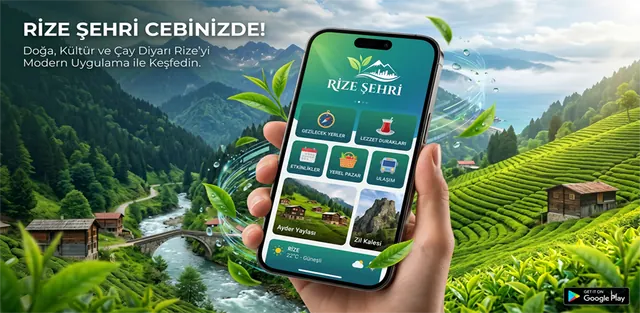 📱 Rize Şehri Mobil V1: Rize Artık Cebinizde!