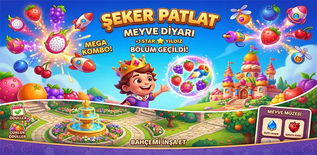 Match Fruits: Tatlı Bir Dünyanın Kapılarını Aralayın!